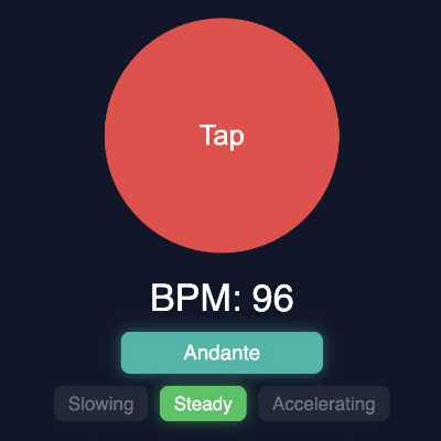 BPM Tracker App Cover
